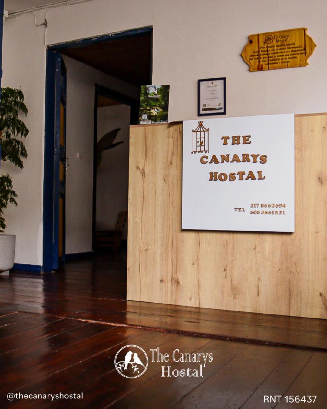 The Canarys Hostal Santa Rosa de Cabal Exterior photo